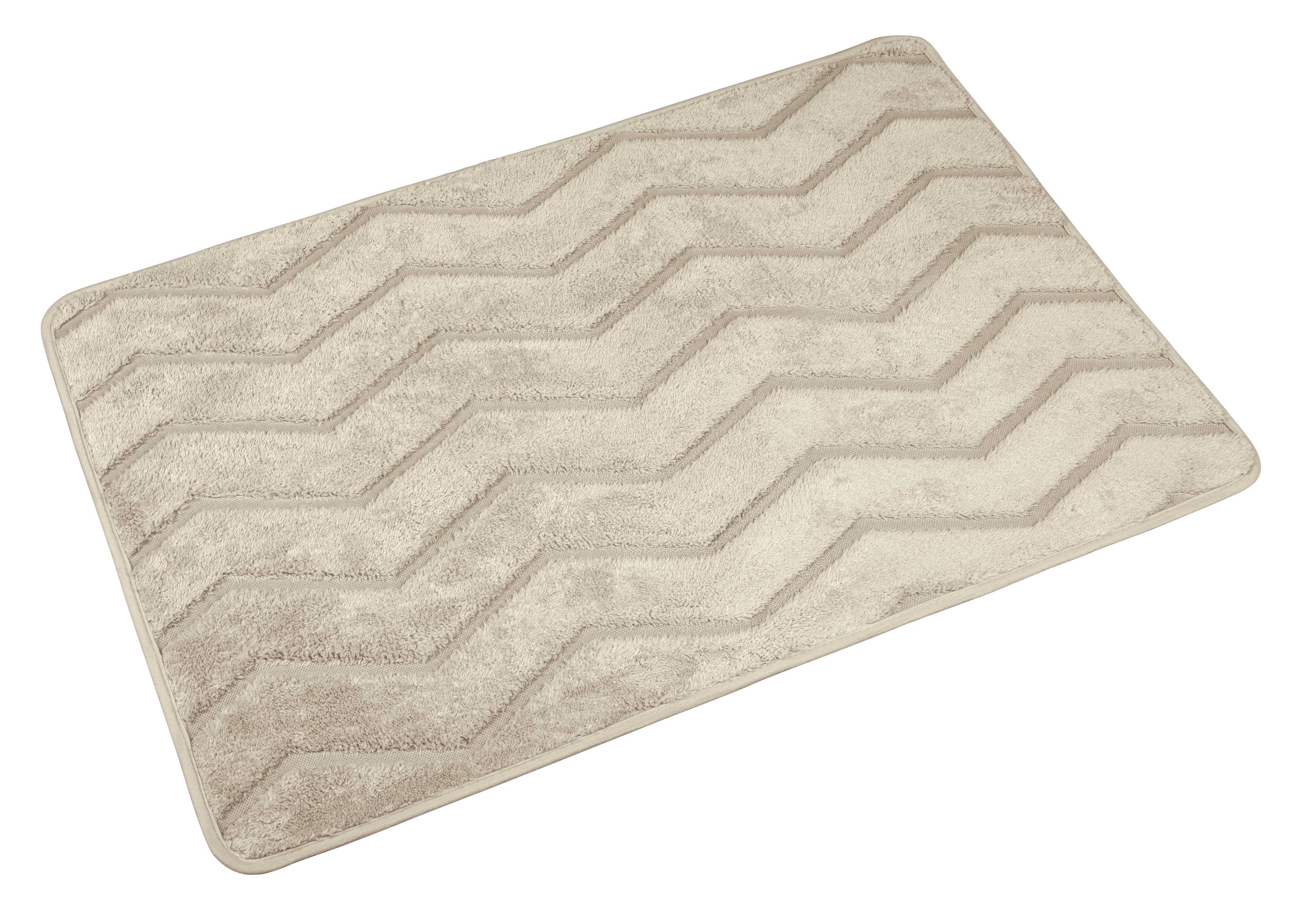 BADEMATTE IRMA - Beige, MODERN, Textil (60/90cm) - Luca Bessoni