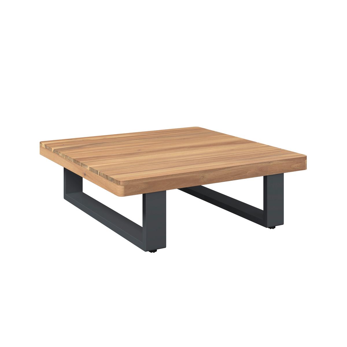 TERASOVÁ SEDACIA SÚPRAVA GABRIEL - farba akácie, Natur, kov/drevo - Mömax