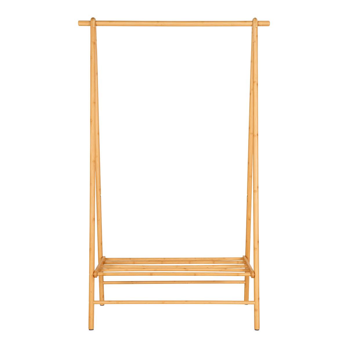 Kleiderstange Manaus Naturfarben B: 104cm - Naturfarben, Design, Holz (104/164/46cm) - MID.YOU