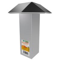 Schnecken-Abwehrband Schneckenzaun Außenecke - Zinkfarben, Basics (25cm) - Windhager