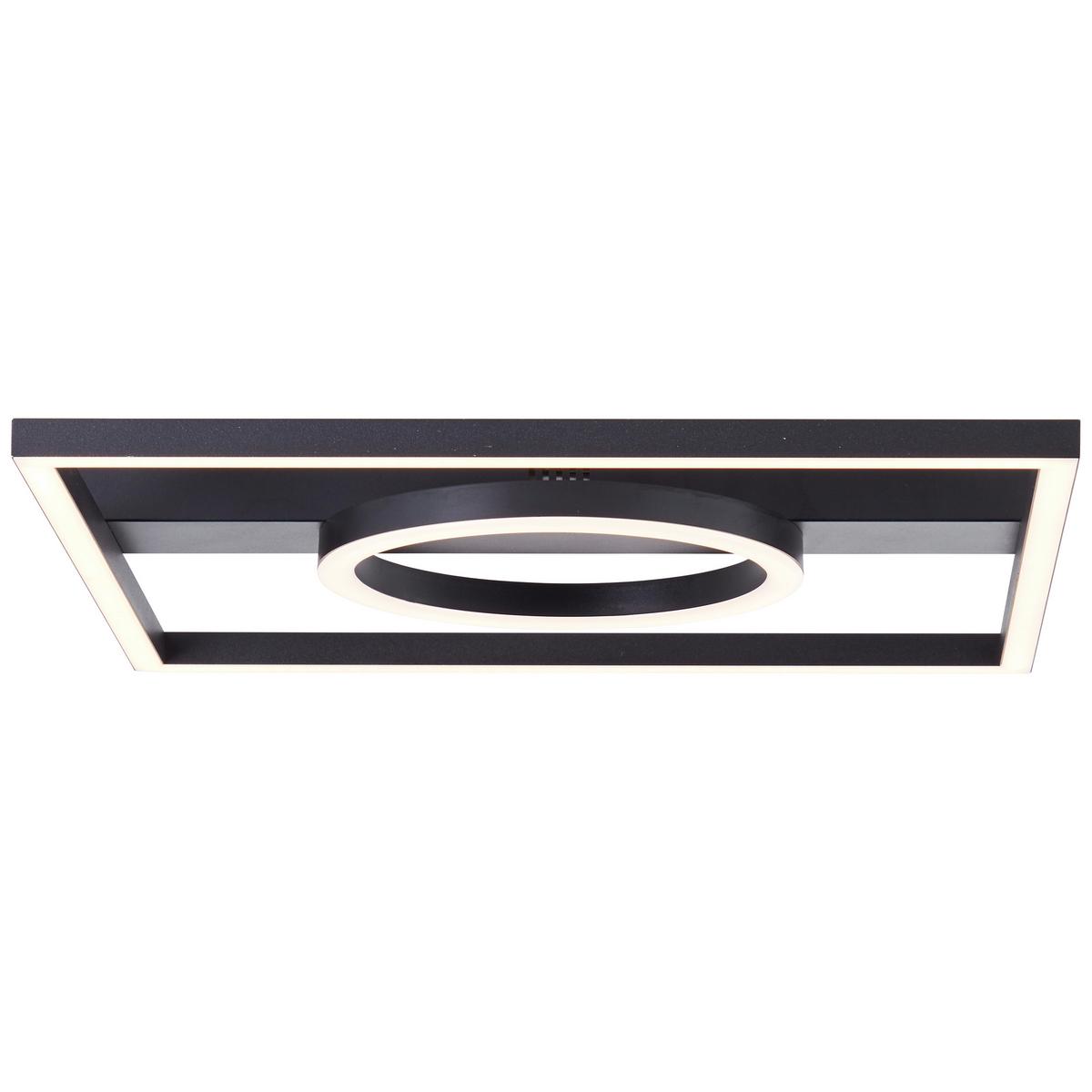 LED-Paneel G99929a06 Maureen - Schwarz, Design, Kunststoff/Metall (5/40/40cm) - Brilliant