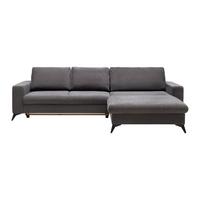 Sedací souprava SUNNY, oboustranná, šedá - šedá, Moderní, textil (290/87/178cm) - Mömax