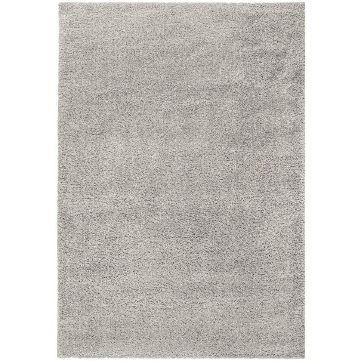 Läufer Feather Soft Grau 80x150 - Hellgrau/Grau, Basics, Textil (80/150cm)