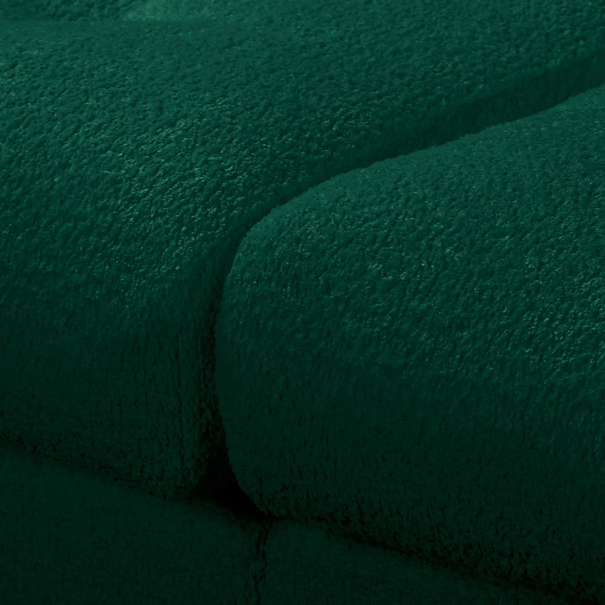 Bigsofa Naomi Grün B: 284 Cm - Schwarz/Grün, Design, Textil (284/94/148cm) - Livetastic