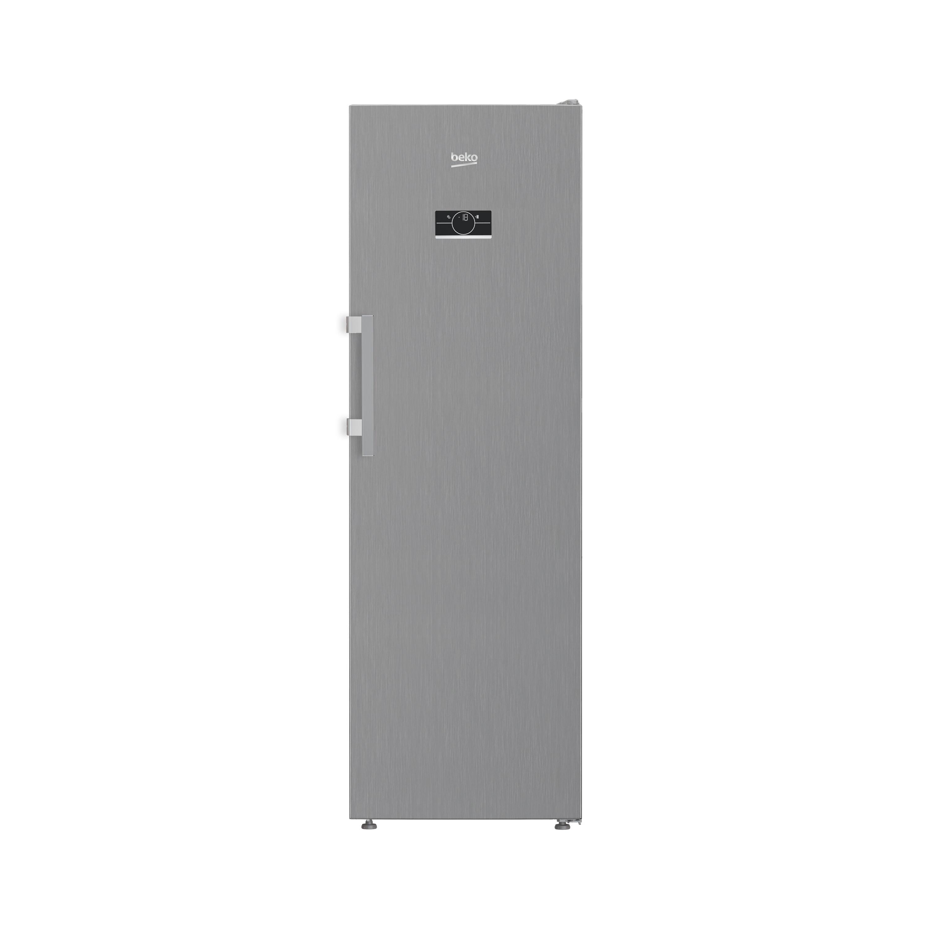 Gefrierschrank B7RFNE315XP Nutzinhalt ca. 286 L, EEKL: D - Edelstahlfarben, Basics (59,7/186,5/70,9cm) - Beko