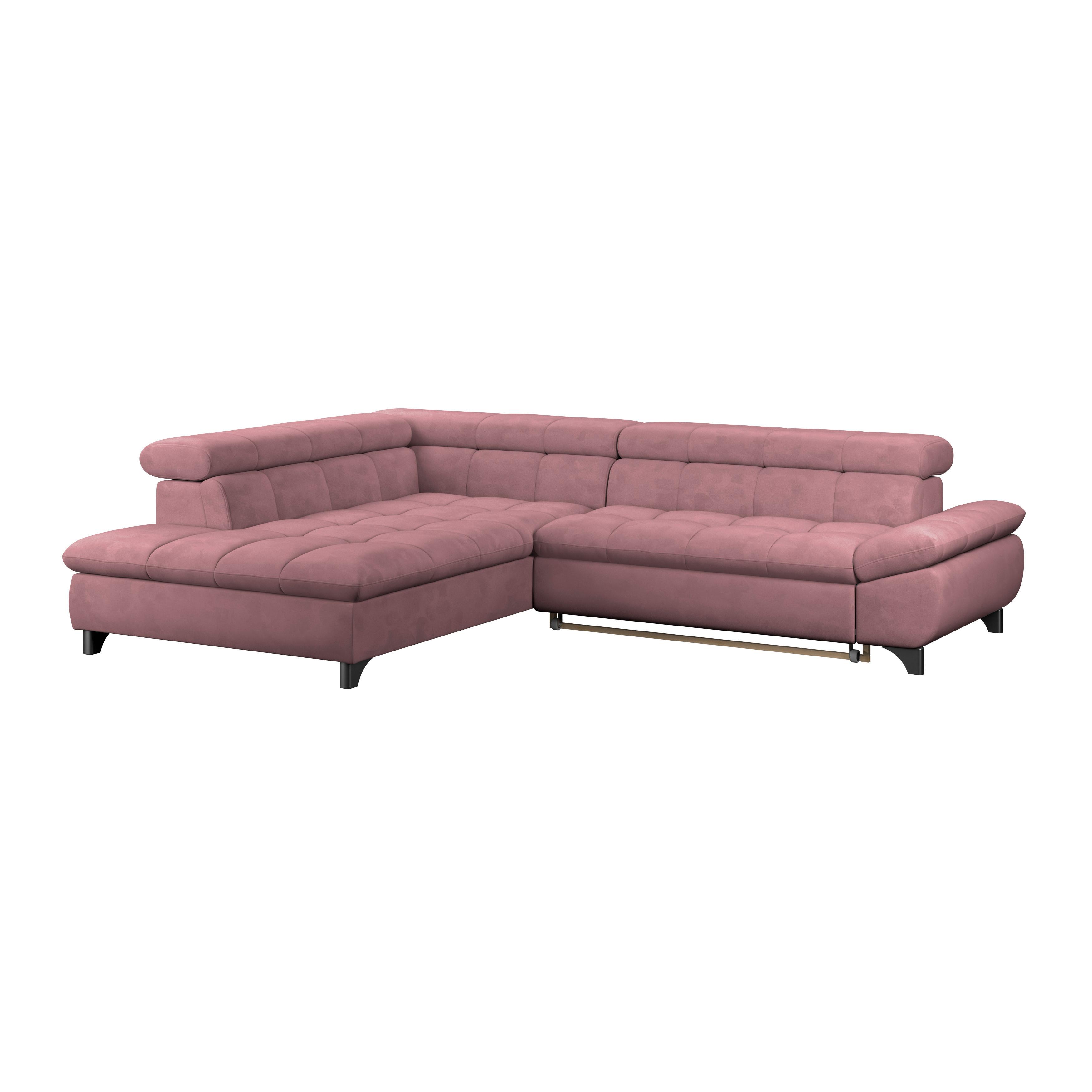 Ecksofa Gemini Rosa, B: 234 Cm