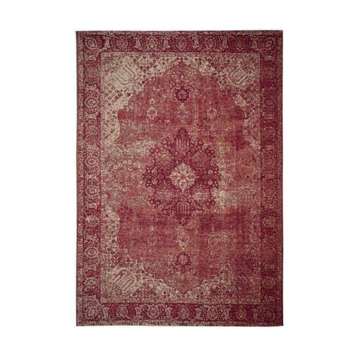 Vintage-Teppich Antique Rosa B: 155 cm - Rosa, Basics, Textil (155/230cm)
