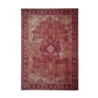 Vintage-Teppich Antique Rosa B: 155 cm - Rosa, Basics, Textil (155/230cm)