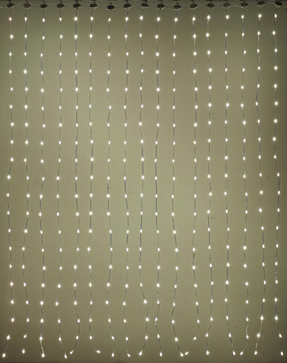 DEKORAČNÍ LED SVÍTIDLO VORHUN - bílá/černá, Konvenční, plast (140/140cm) - Mömax