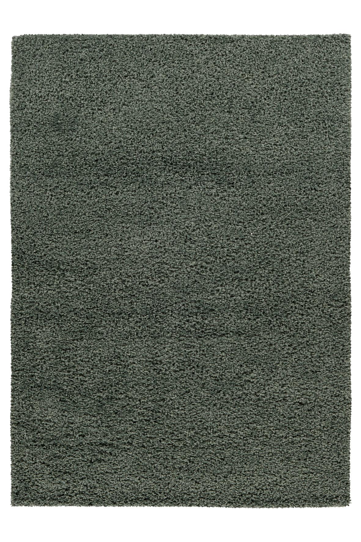 Hochflorteppich My Twist 215 - Jadegrün, Basics, Textil (160/230cm) - Obsession