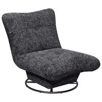 Sessel Maranello Anthrazit B: 96 cm - Anthrazit/Schwarz, KONVENTIONELL, Textil (96/75/93cm) - MID.YOU