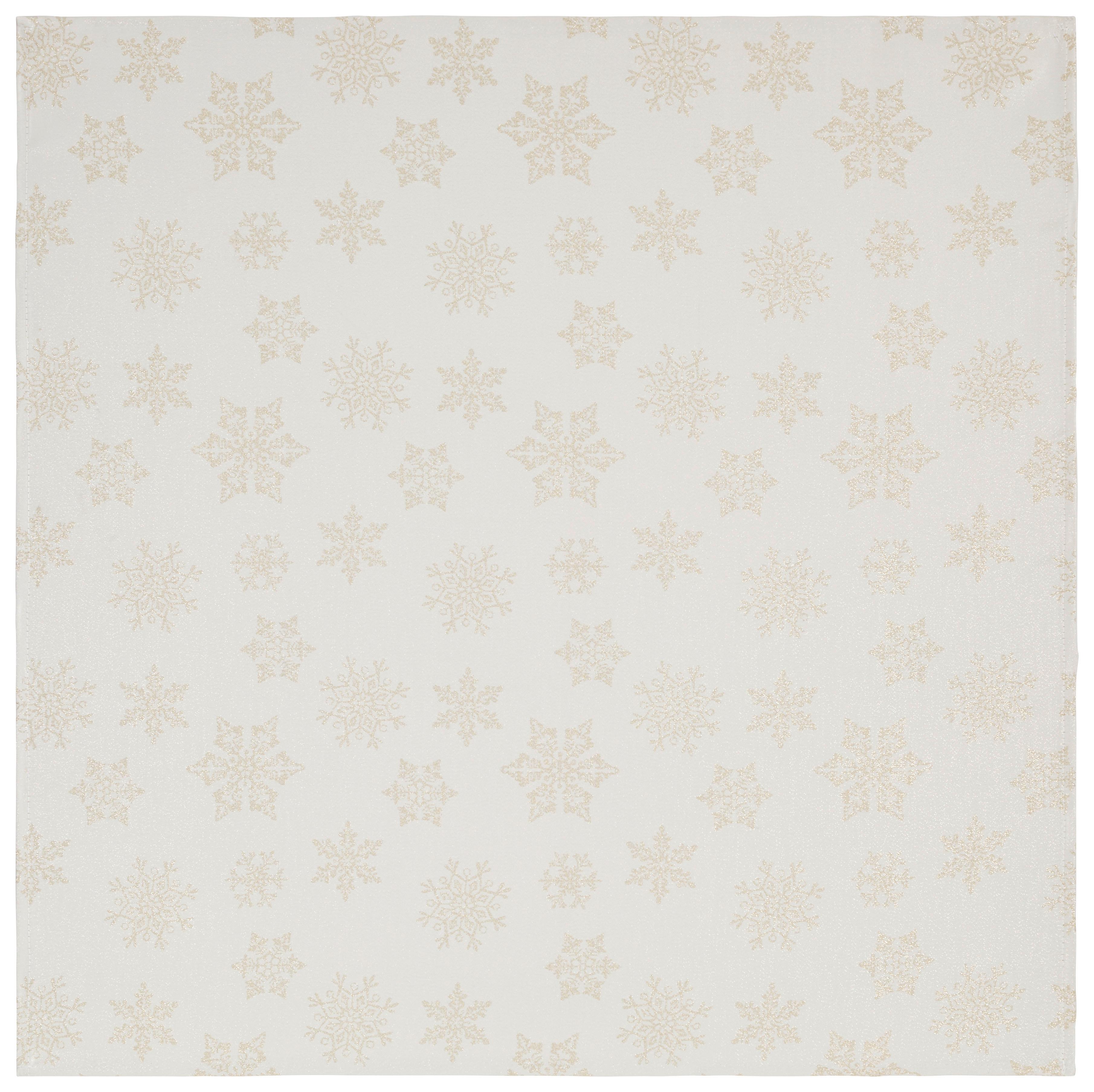 Tischdecke Gabriela - Beige, KONVENTIONELL, Textil (80/80cm) - Ondega