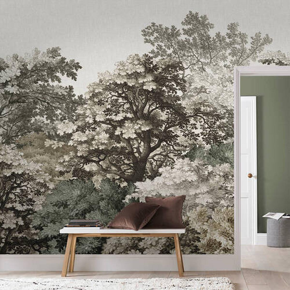 Fototapete 118748 - Taupe, Basics, Papier/Kunststoff (300/280cm)
