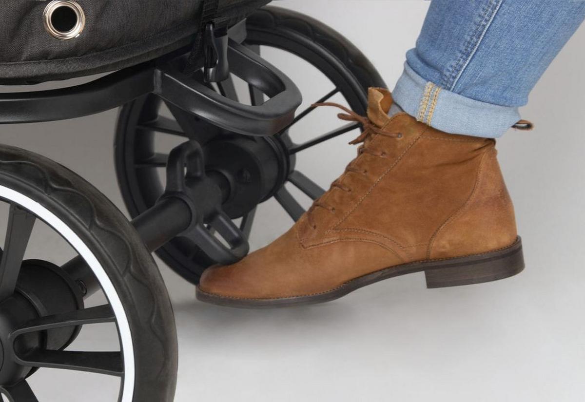 BOLLERWAGEN KLAPPBOLLERWAGEN CRUISER - Anthrazit, Basics, Kunststoff/Metall (118/64/64cm) - Pinolino