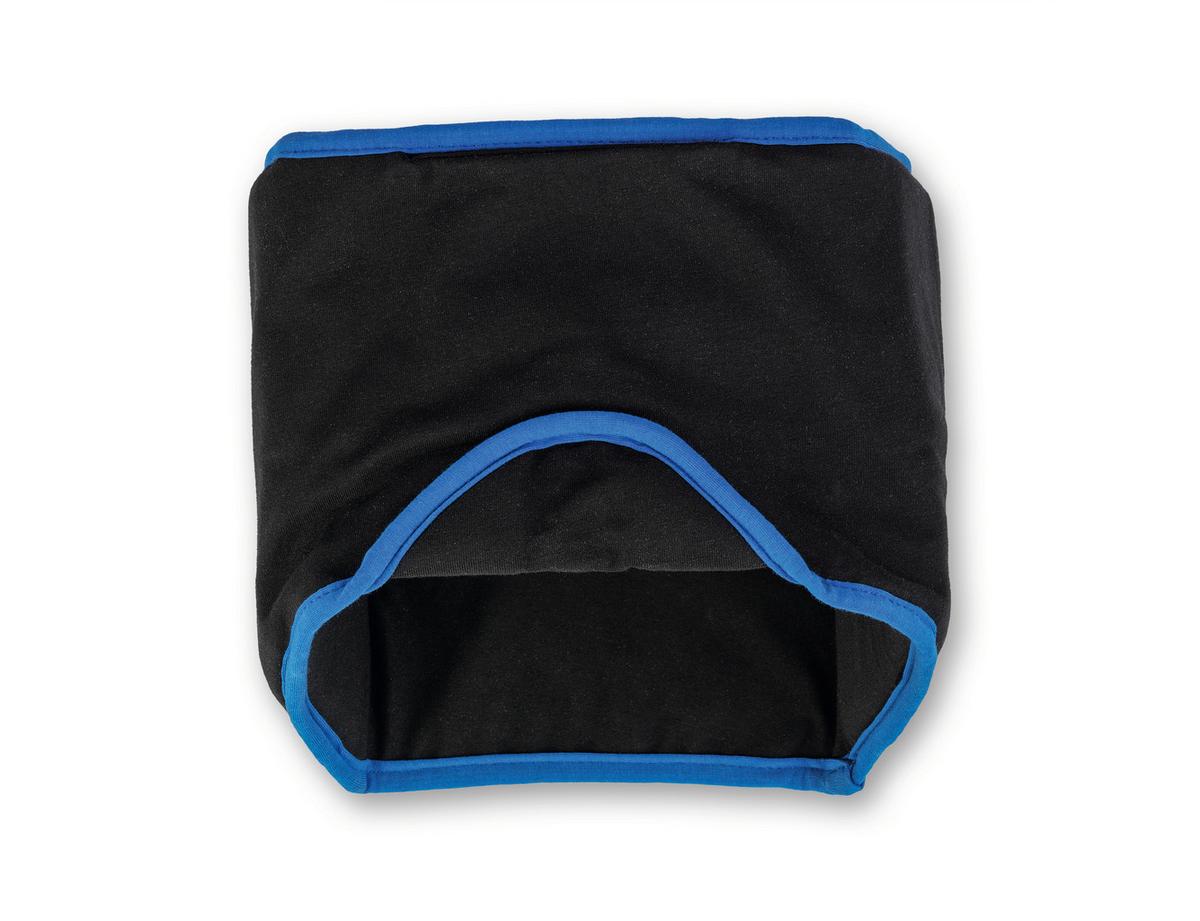 Schlafmaske Mysleepmask L/XL Schwarz/Blau - Blau/Schwarz, Basics, Textil (28/19/1cm)