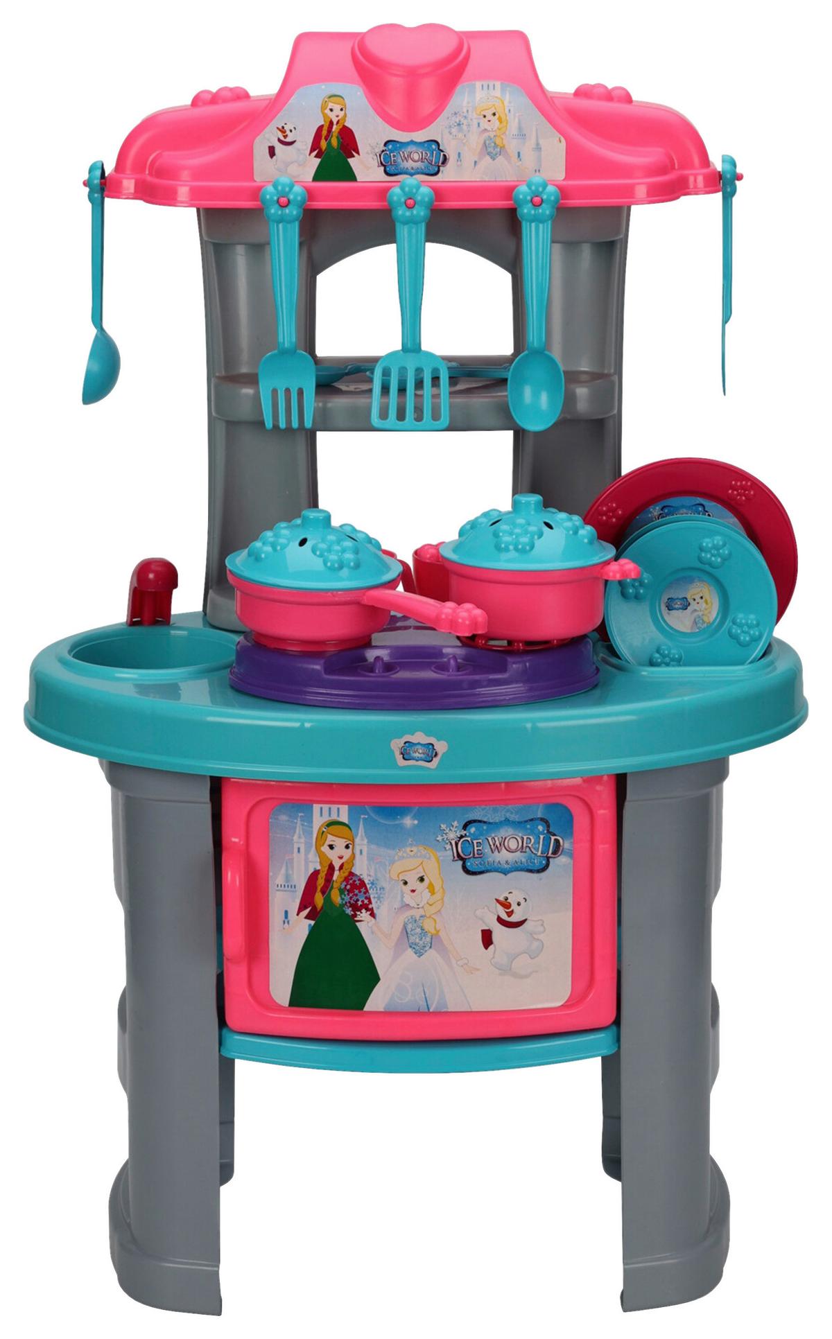 Gyerek Konyha Szett - műanyag (40/13/50cm)