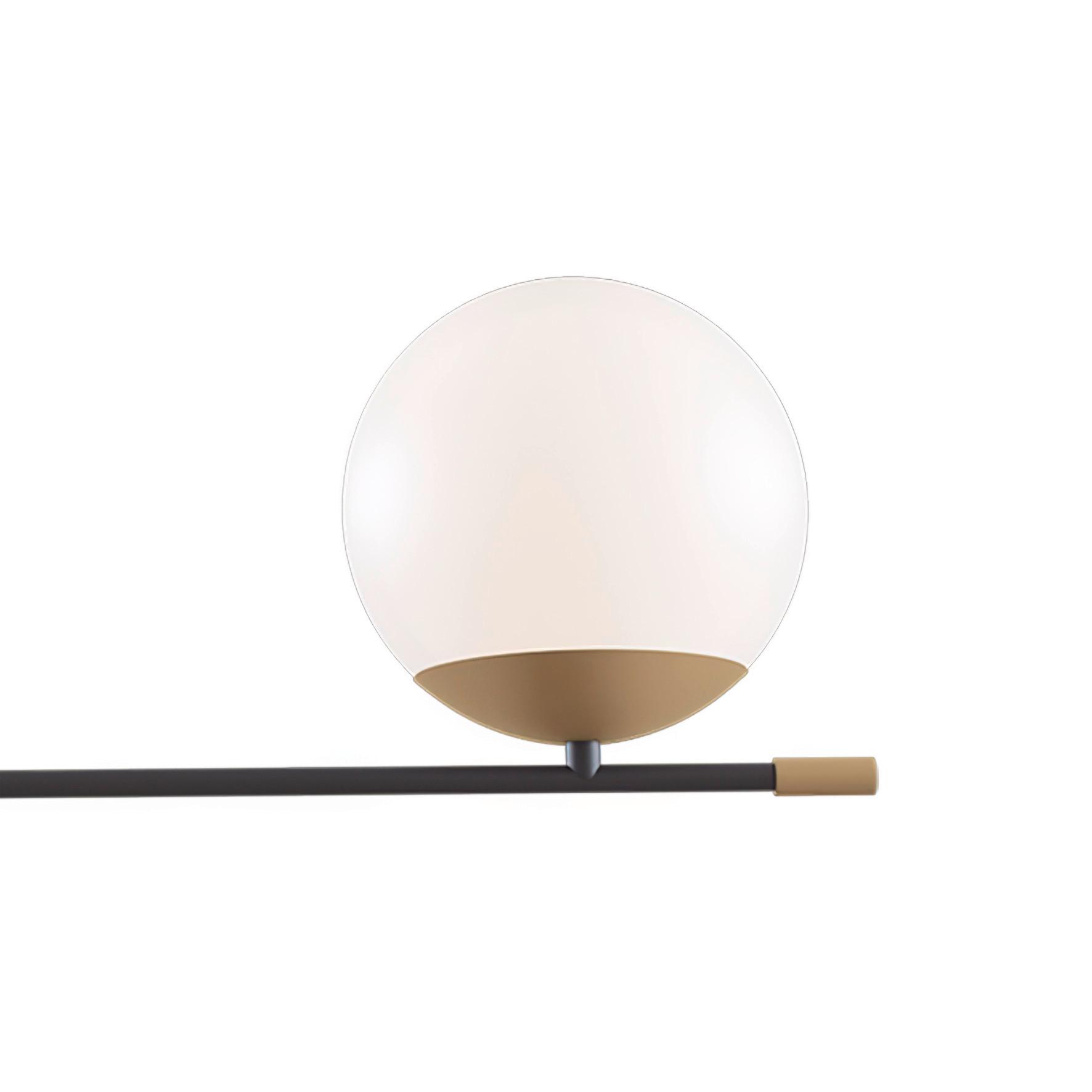 Pendelleuchte Nostalgia - Goldfarben/Schwarz, Trend, Glas/Metall (100/47,5/100cm) - MAYTONI