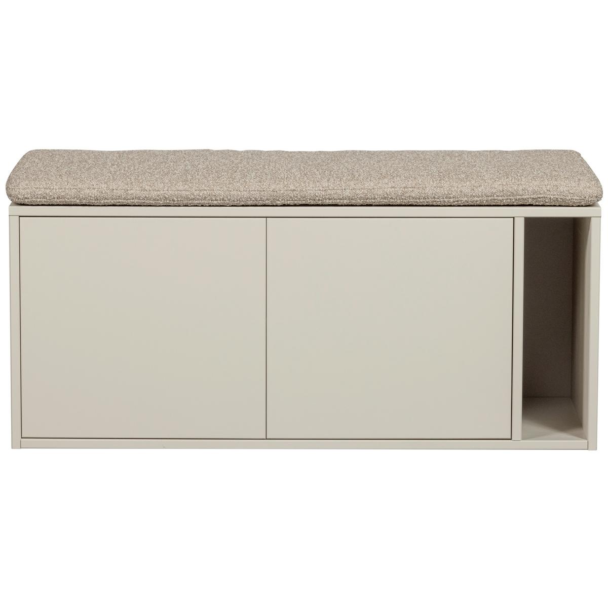 LOWBOARD Settle Down Grau B: 108cm - Grau, Design, Holz (108/50/44cm) - Livetastic