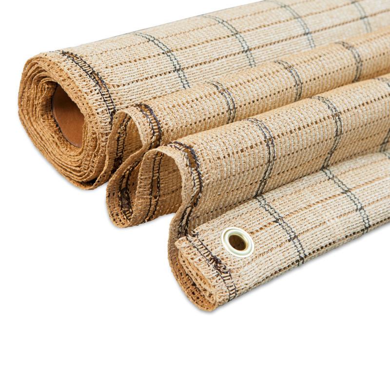 Tieniaca clona na plot piesková - piesková/Sahara, Basics, plast (300/150cm)