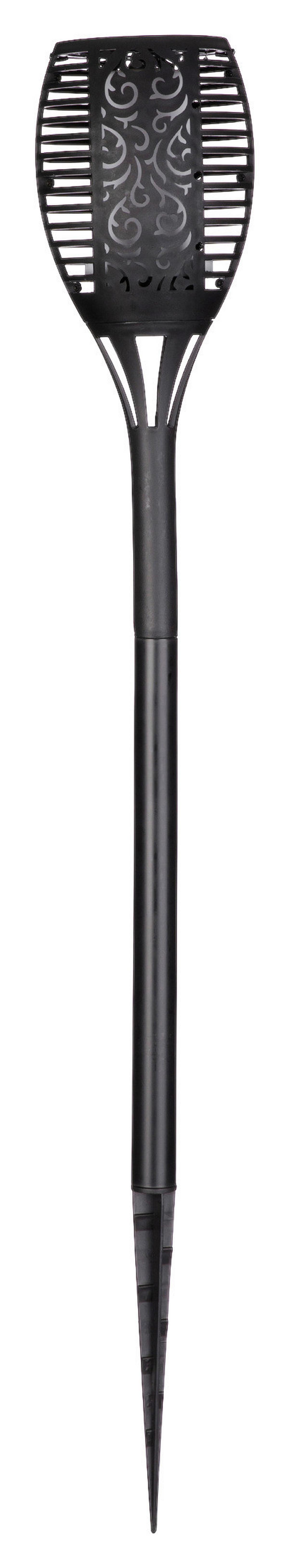 SOLÁRNE SVIETIDLO ZAMORA - čierna, plast (12/78cm) - Modern Living