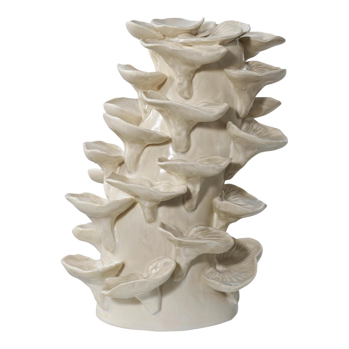 Vase Decoration Beige B: 18 Cm - Beige, Design, Keramik (18/24/15cm)