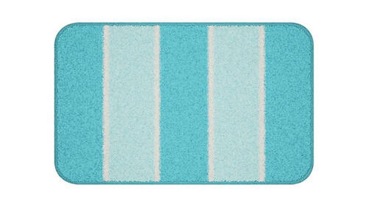 Bademattenset Waymore 2er Set - Blau, Basics, Textil (40x50/50x80cm) - Grund