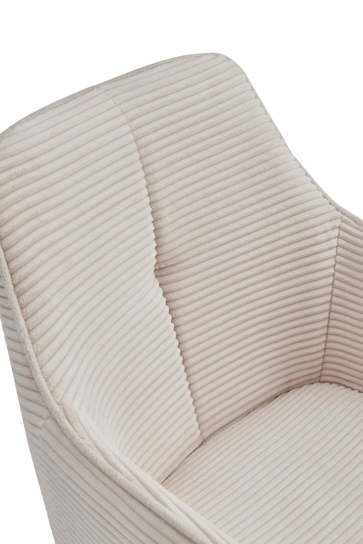 Armlehnstuhl-Set Verona II S 2er-Set - Beige/Schwarz, MODERN, Textil/Metall (55/85/61cm) - MID.YOU