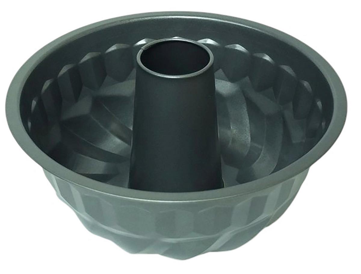 Forma na bábovku P: 22,5cm - šedá, Konvenční, kov (22,5/11,5cm) - Mömax