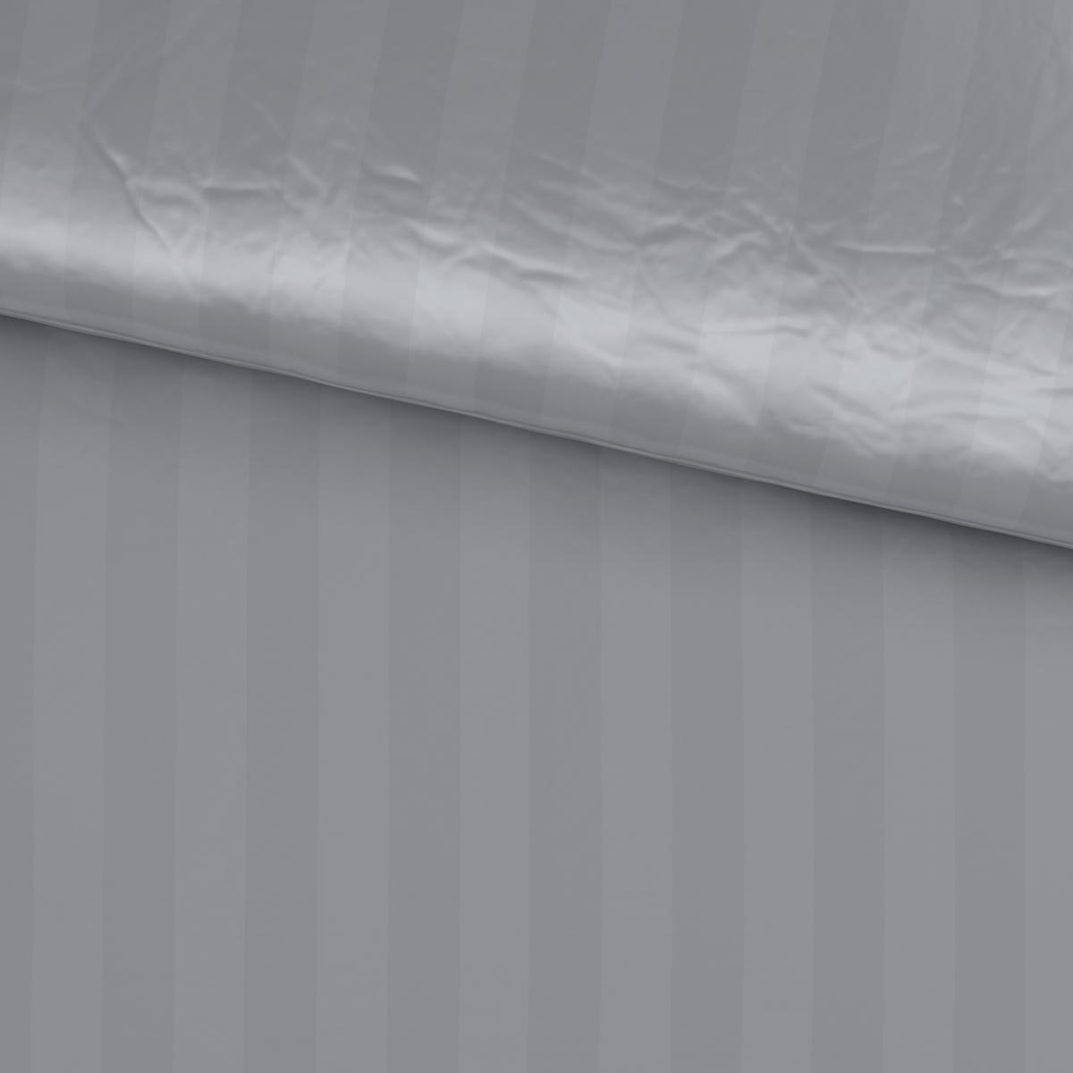 POVLEČENÍ XENIA STREIF XXL - barvy stříbra, Moderní, textil (200/220cm) - Premium Living