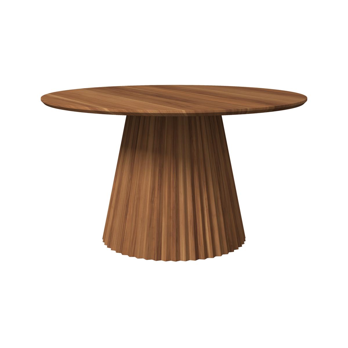 Jedálenský stôl ALLEGRA 140 - farba akácie/prírodná farba, Modern, drevo (140/76cm) - Bessagi Home