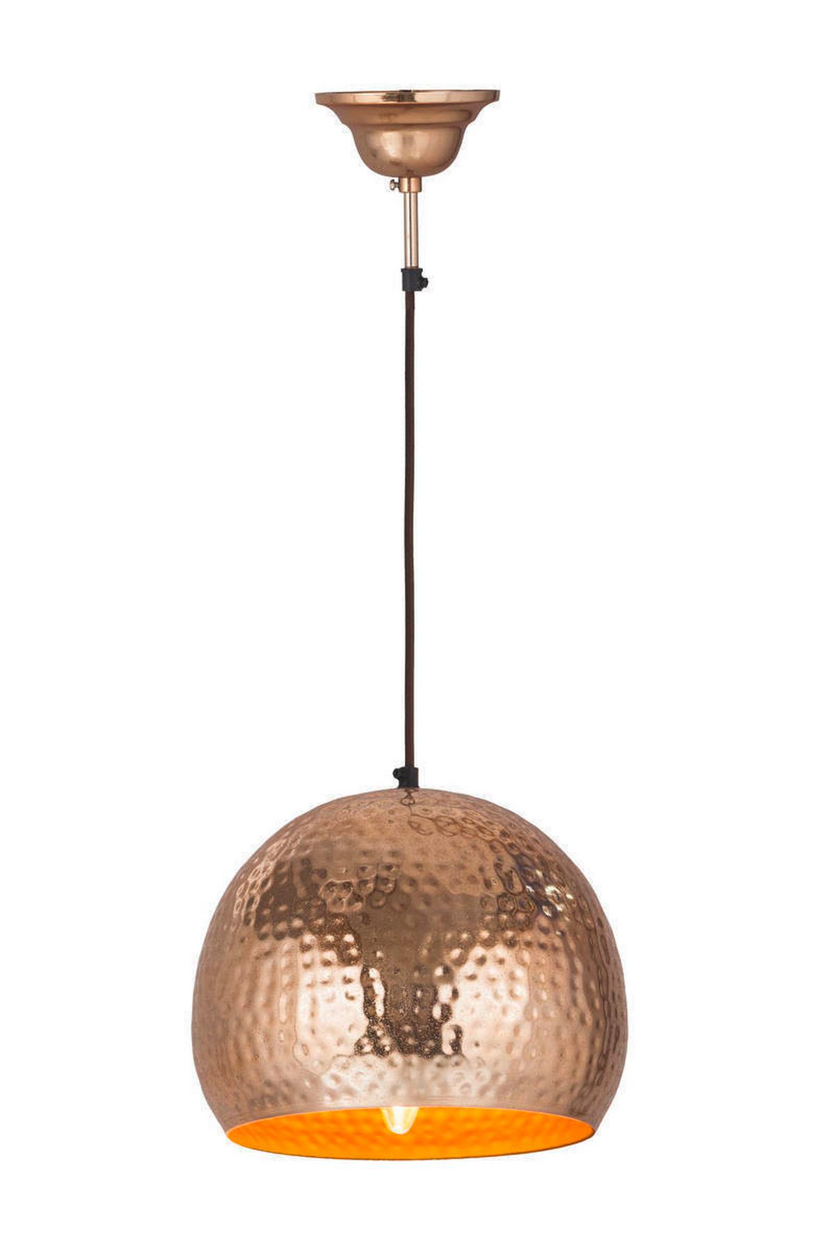 Hängeleuchte Fabricia 100 Gold Goldfarben B: 21 Cm - Goldfarben, Basics, Metall (21/27/27cm) - Kayoom