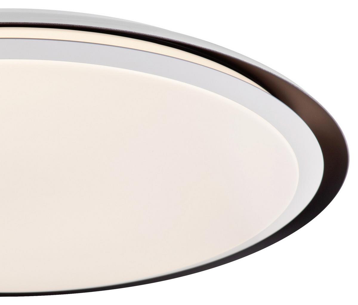 LED-Deckenleuchte Xaver Ø 56 cm Mit Smart-Steuerung - Basics, Kunststoff/Metall (56/8,5cm) - Globo