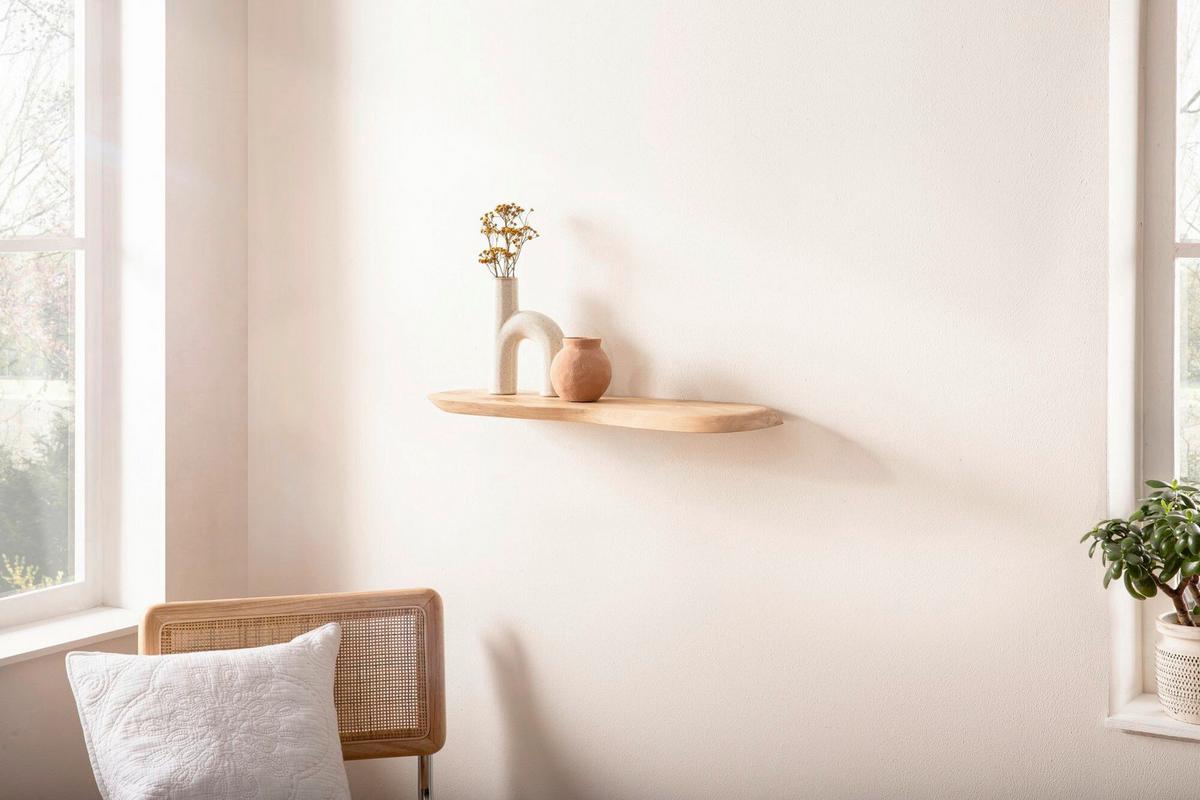 WANDBOARD Akaziefarben B: 60cm - Akaziefarben, Design, Holz (60/3/20cm) - Livetastic