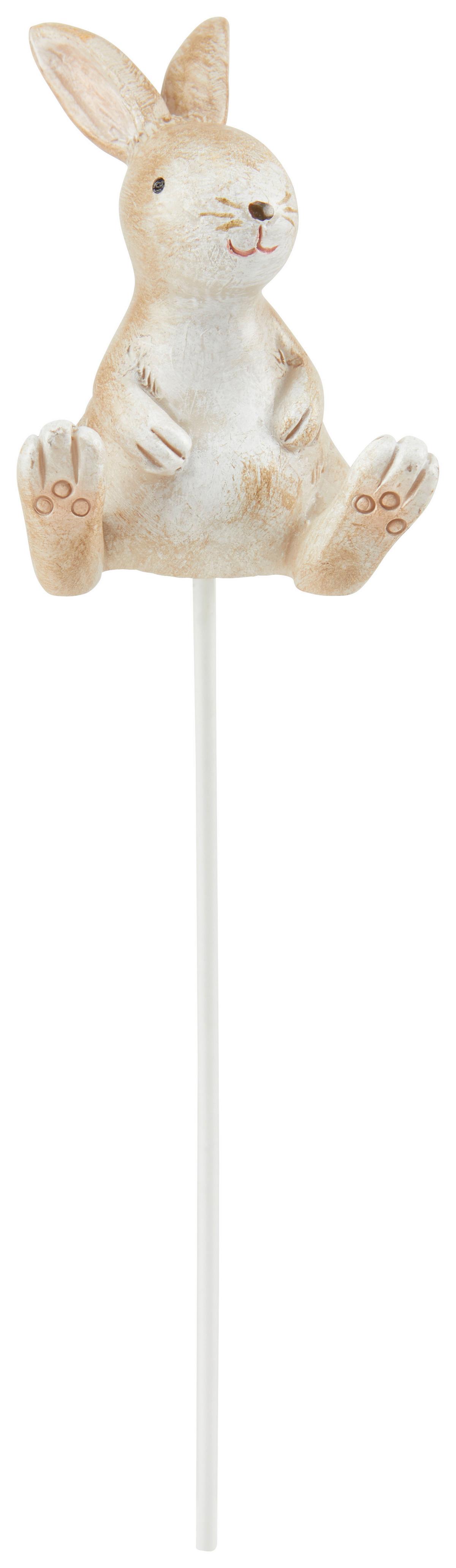 Gartenstecker 2043826 Knuffi - Braun, Basics, Kunststoff (4/18/6cm)