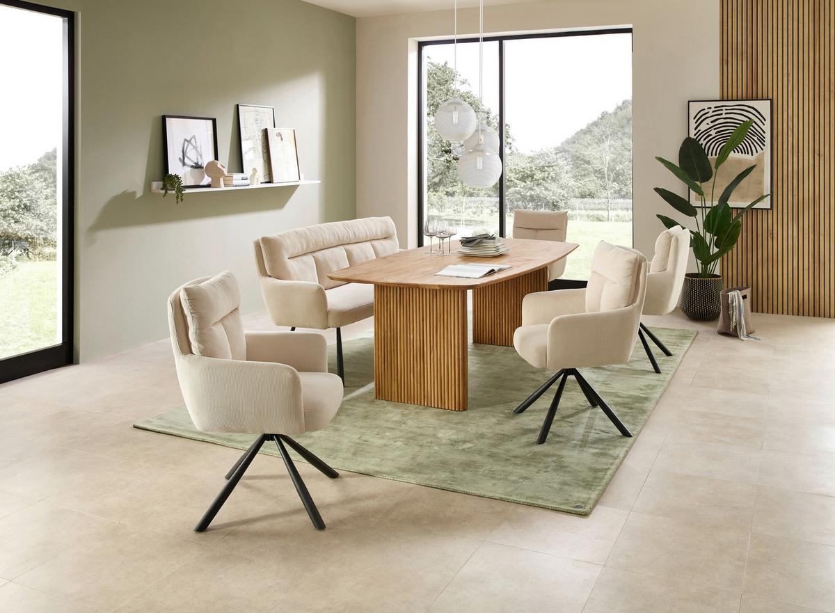 Esstisch Barney Akaziefarben, L: 220 cm - Akaziefarben, MODERN, Holz (220/110/77cm) - Livetastic