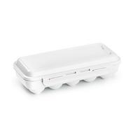 Aufbewahrungsbox Eierbox - Weiß, Basics, Kunststoff (27/12,5/7cm)