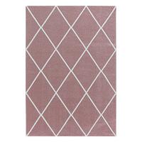 Hochflor Teppich Rosa Rio 80x150 Cm - Rosa, Basics, Textil (80/150cm)