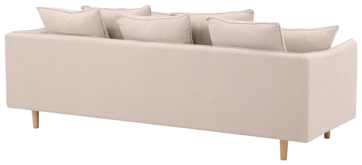 2-sitzer-sofa Segelskären - Beige, Design, Holz/Textil (240/91/92cm) - Livetastic
