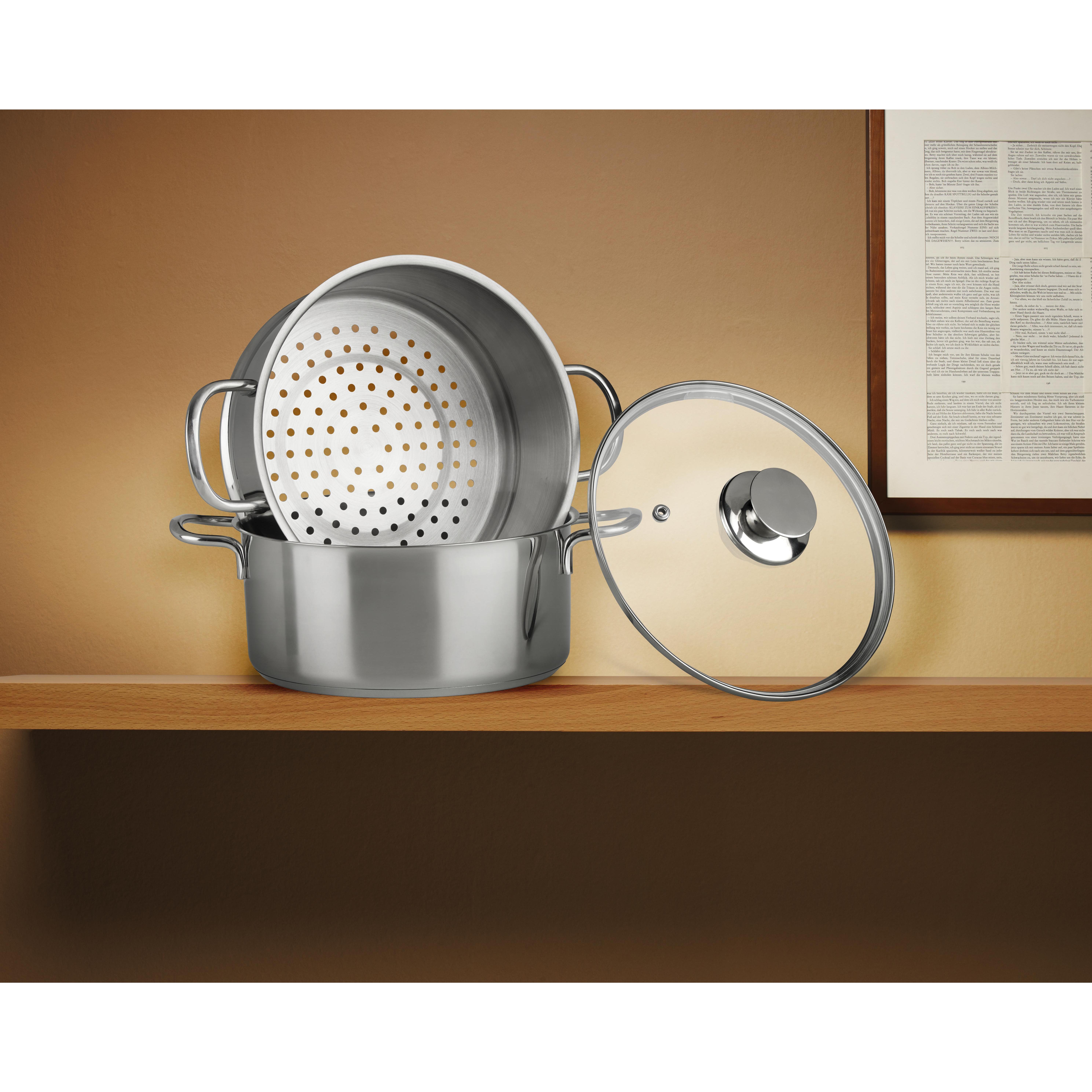 Gemüsedämpfer aus Edelstahl online kaufen