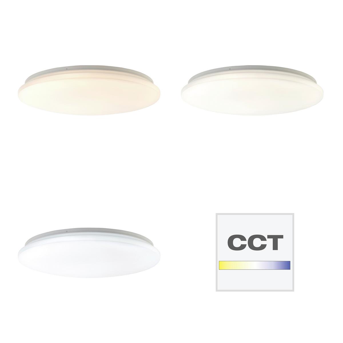 LED-Deckenleuchte G94883/05 Tribola - Weiß, Basics, Kunststoff/Metall (49/7cm) - Brilliant
