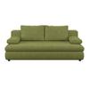Schlafsofa Oslo Olivgrün, Lf: 200x140 cm - Olivgrün, Trend, Holz/Kunststoff (205/72/100cm)