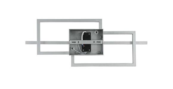 Led-deckenleuchte Nevi - Chromfarben/Silberfarben, MODERN, Kunststoff/Metall (63/24,5/7,7cm) - Luca Bessoni
