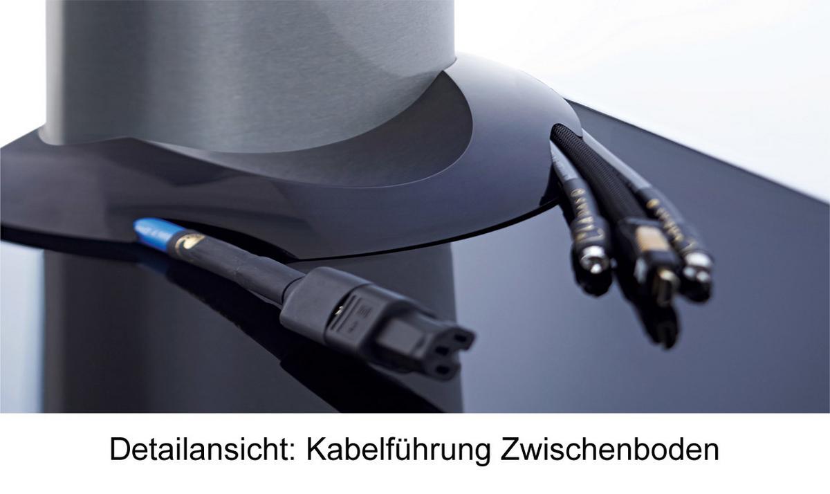 Tv-rack Bis 70" Schwenkbar Mit Rollen Tosal Max. 30 Kg - Transparent/Silberfarben, KONVENTIONELL, Glas/Metall (60/100/44cm) - MID.YOU