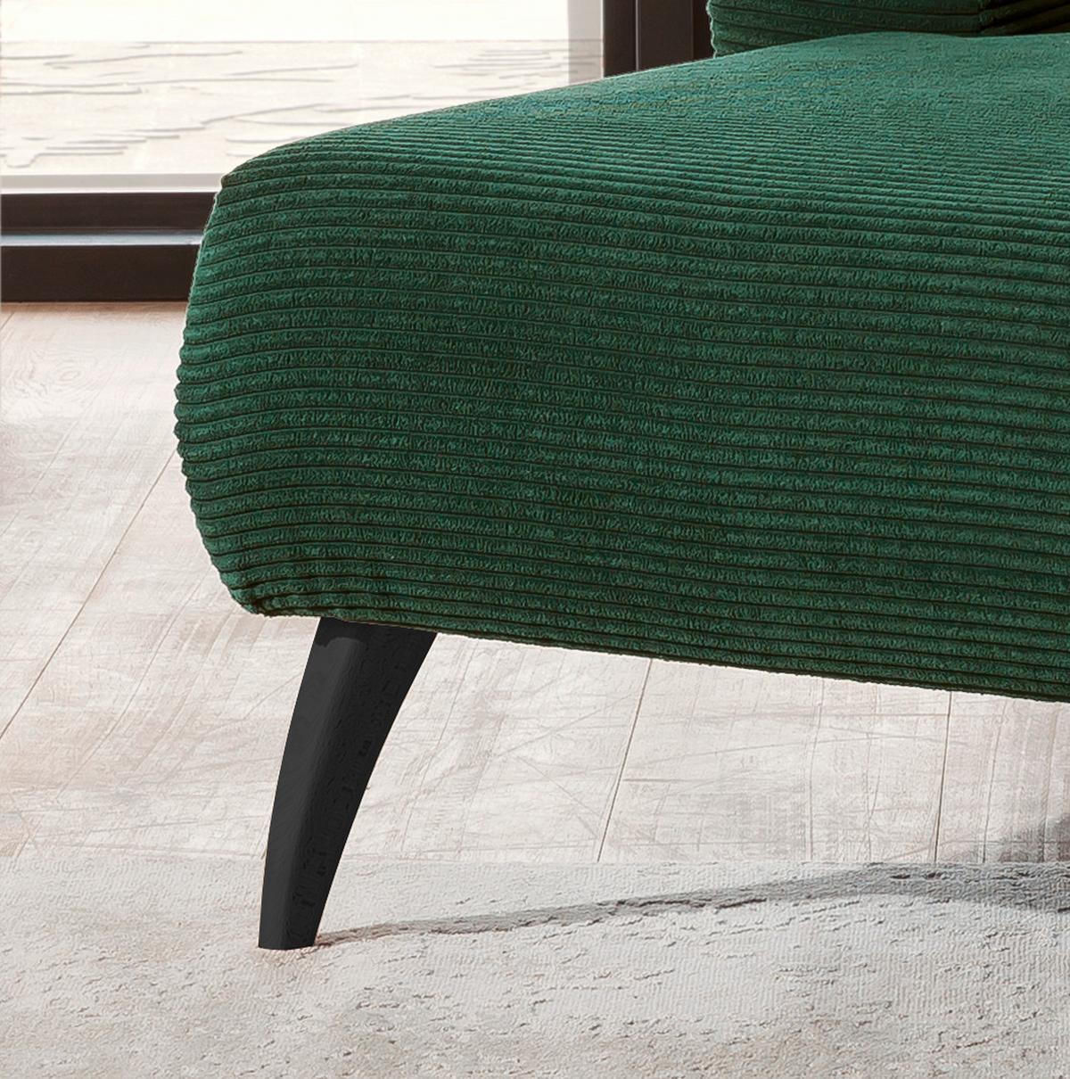 Xxl-sessel Inkl. Zierkissen Colori Grün - Schwarz/Grün, MODERN, Textil (108/84/155cm) - MID.YOU