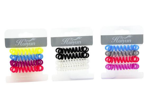 Haarband Spiral - Pink/Transparent, Kunststoff (2cm) Haarband Spiral - Pink/Transparent, Kunststoff (2cm)