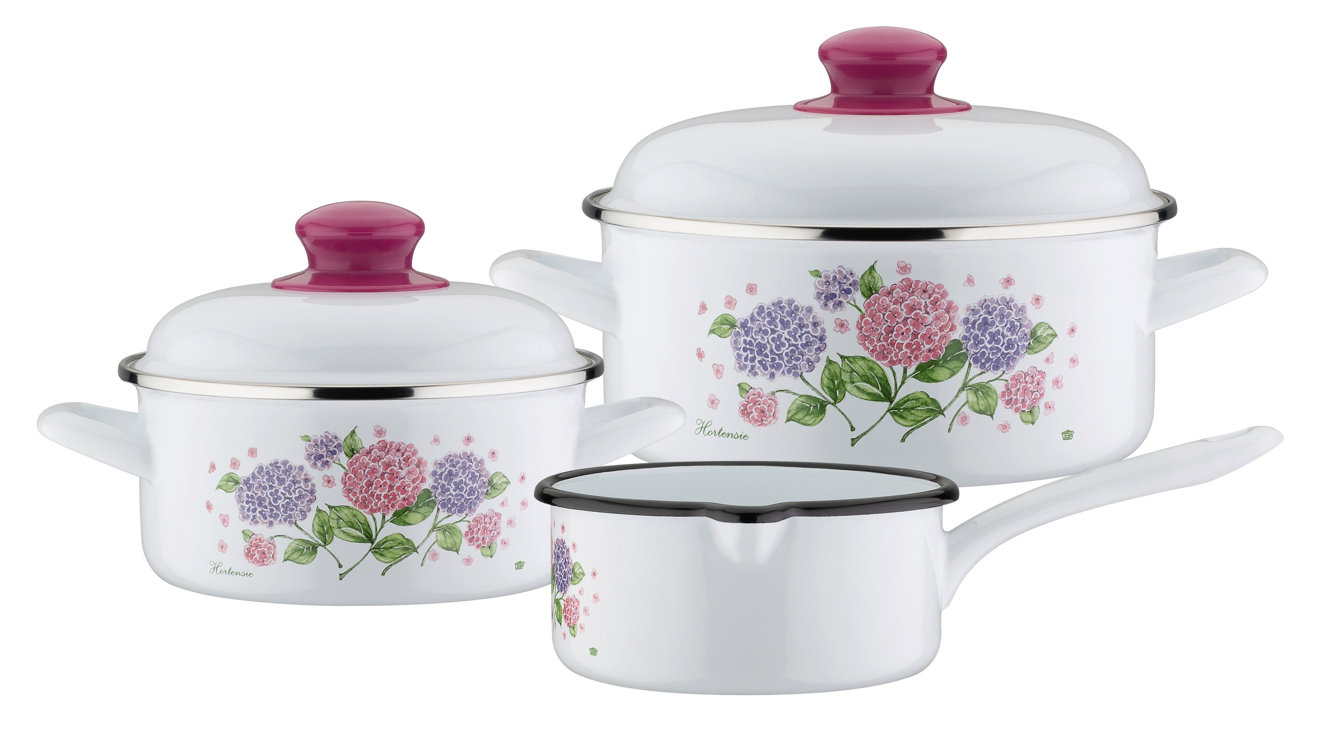 SADA HRNCOV HORTENSIE - biela, Basics, kov - GSW