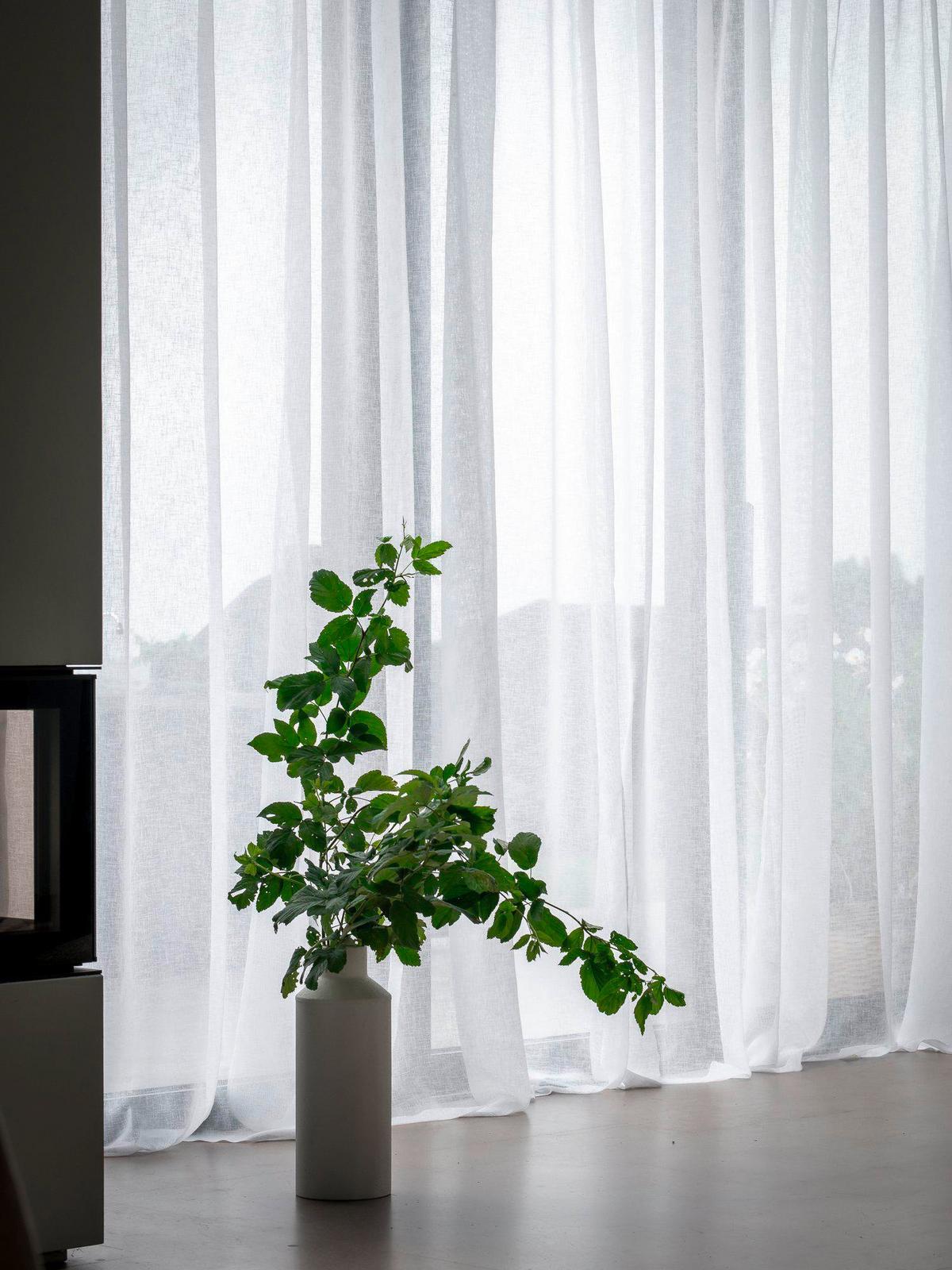 HOTOVÝ ZÁVES DIANA - biela, Basics, textil (140/280cm) - Svanefors