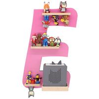 Kinderregal Boarti Pink B: 32 cm - Pink, MODERN, Holzwerkstoff (32/47/19cm) - Livetastic
