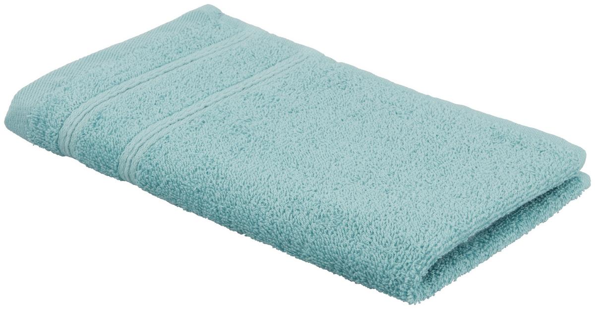 RUČNÍK PRO HOSTY Melanie, 30/50 cm,světle modrá - světle modrá, textil (30/50cm) - Modern Living