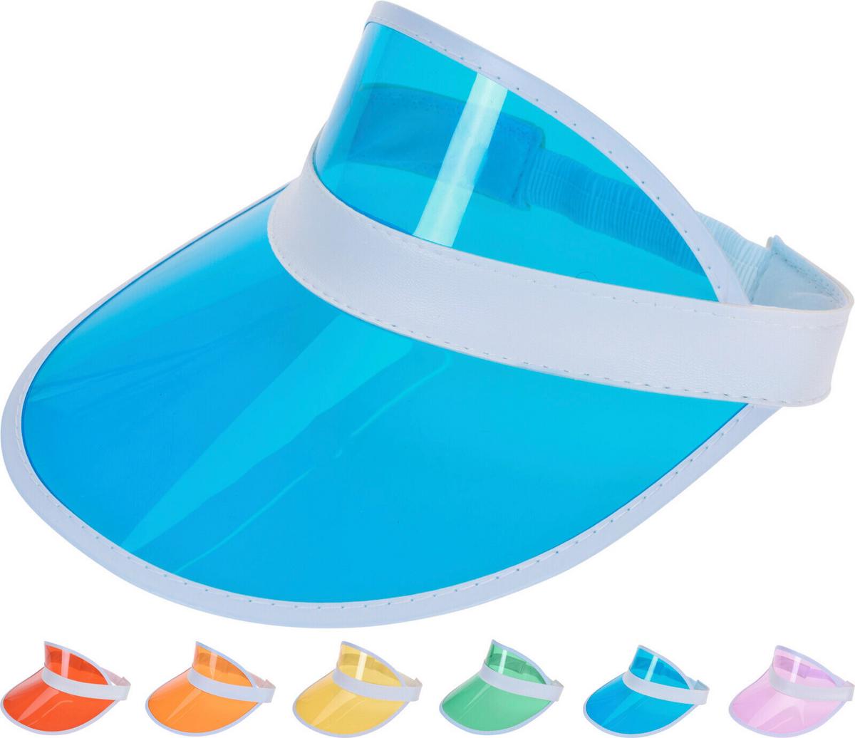 Sonnenkappe Sonnenkappe - Blau/Pink, Basics, Kunststoff (25/20/11,5cm)